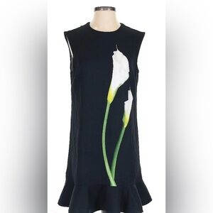 Victoria Beckham for Target Black Midi Sleeveless Dress